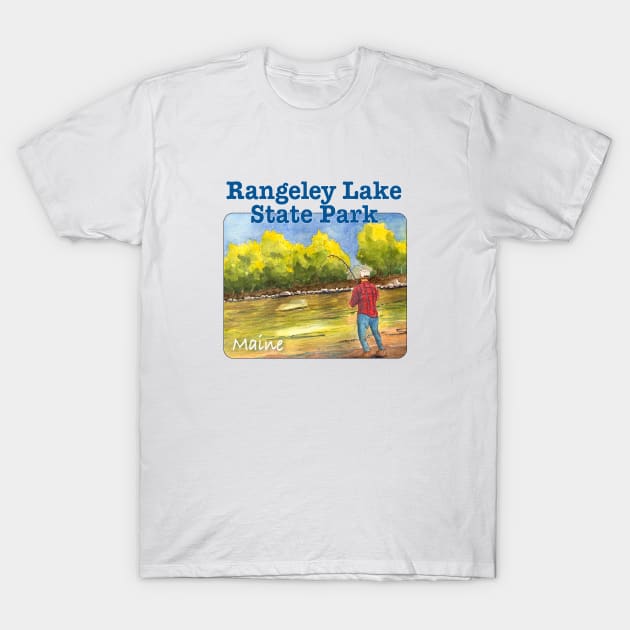 Rangeley Lake State Park, Maine T-Shirt by MMcBuck